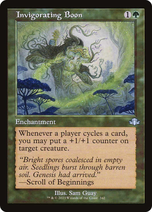Invigorating Boon (Retro Frame) (DMR-342) - Dominaria Remastered Foil