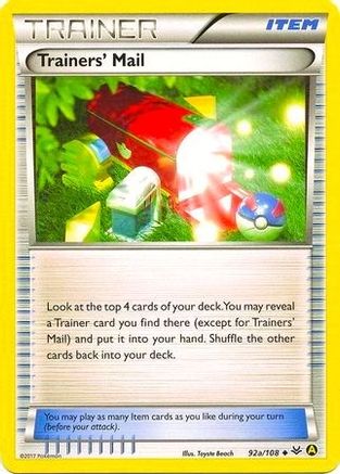 Trainers' Mail 92a/108  Alternate Art Promos - Promo