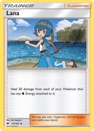 Lana 117  SM  Burning Shadows - Uncommon