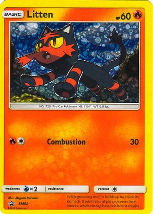Litten SM02  - Holofoil Miscellaneous Cards & Products - Promo