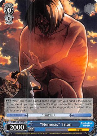 "Nemesis" Titan (AOT/S50-E092 C) - Attack on Titan Vol. 2