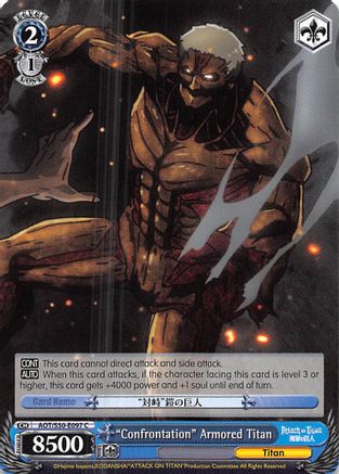 "Confrontation" Armored Titan (AOT/S50-E097 C) - Attack on Titan Vol. 2