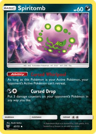 Spiritomb  Shining Legends - Uncommon