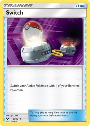 Switch 067  Shining Legends - Uncommon