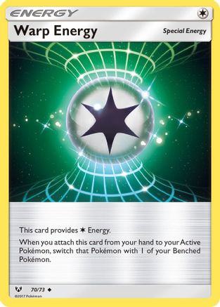 Warp Energy 070  Shining Legends - Uncommon