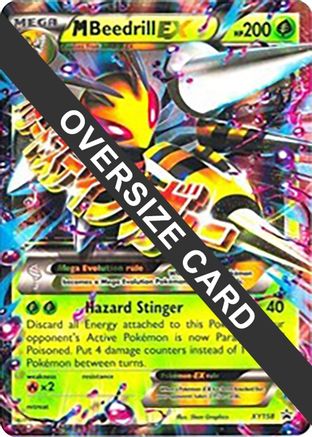 M Beedrill EX - XY158  - Holofoil Jumbo Cards - Promo