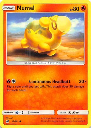 Numel 013  SM  Crimson Invasion - Common