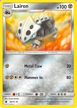Lairon  SM  Crimson Invasion - Uncommon