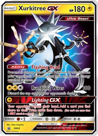 Xurkitree GX - SM68  - Holofoil SM Promos - Promo