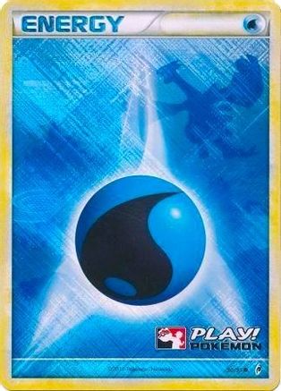 Water Energy 090/95  - Holofoil League & Championship Cards - Promo
