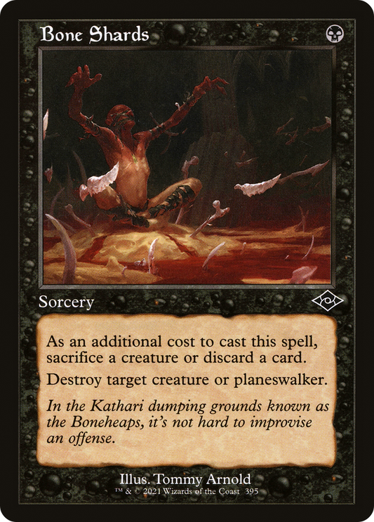 Bone Shards (Retro Foil Etched) [Modern Horizons 2]