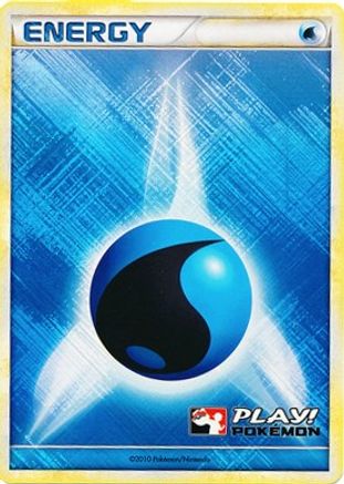 Water Energy (2010 Play! Pokemon)  - Holofoil League & Championship Cards - Promo