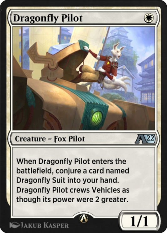 Dragonfly Pilot (YNEO-001) - Alchemy: Kamigawa
