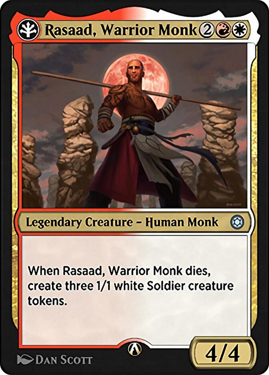 Rasaad, Warrior Monk (HBG-04R) - Alchemy Horizons: Baldur's Gate