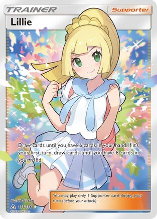Lillie (Full Art)/156  - Holofoil SM  Ultra Prism - Ultra Rare