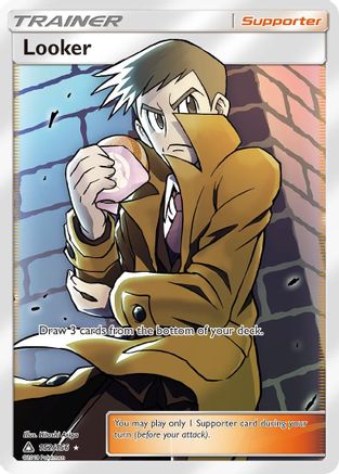 Looker (Full Art)  - Holofoil SM  Ultra Prism - Ultra Rare