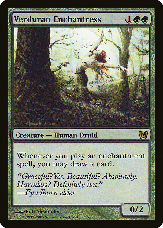 Verduran Enchantress [Ninth Edition]
