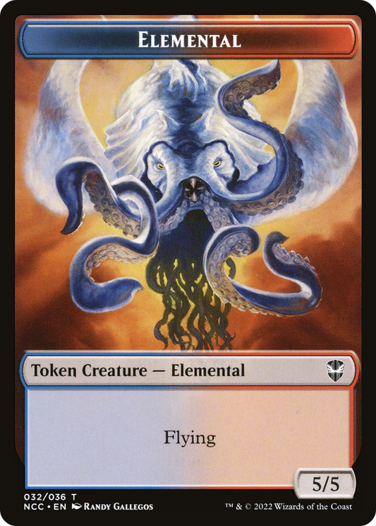 Elemental (TNCC-032) - New Capenna Commander Tokens