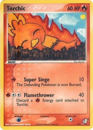 Torchic - 3/5/5  Kids WB Promos - Promo