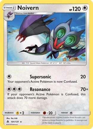 Noivern  SM  Forbidden Light - Rare