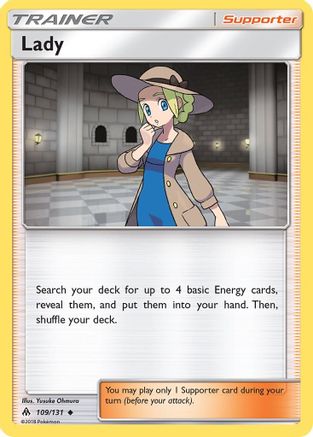 Lady 109  SM  Forbidden Light - Uncommon