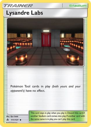 Lysandre Labs 111  SM  Forbidden Light - Uncommon