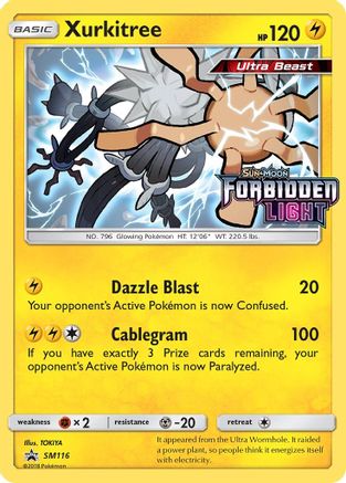 Xurkitree - SM116 (Prerelease)  - Holofoil SM Promos - Promo
