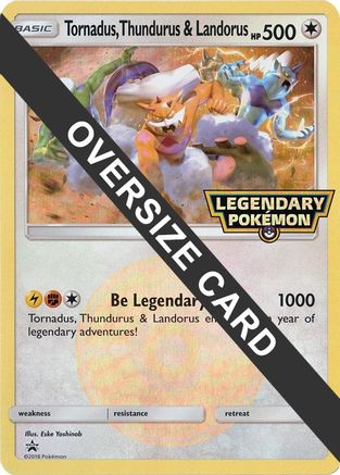 Tornadus, Thundurus & Landorus (Forces of Nature Promo)  - Holofoil Jumbo Cards - Promo