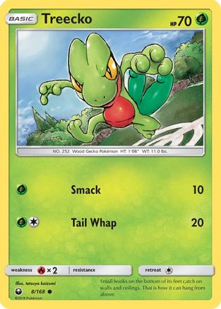 Treecko (8) 008  SM  Celestial Storm - Common