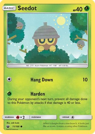 Seedot (11)  SM  Celestial Storm - Common