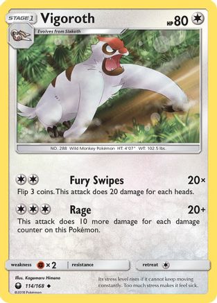 Vigoroth  SM  Celestial Storm - Uncommon