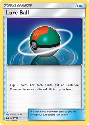 Lure Ball 138  - Reverse Holofoil SM  Celestial Storm - Uncommon