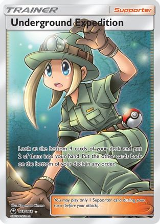 Underground Expedition (Full Art)  - Holofoil SM  Celestial Storm - Ultra Rare