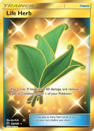 Life Herb (Secret)  - Holofoil SM  Celestial Storm - Secret Rare