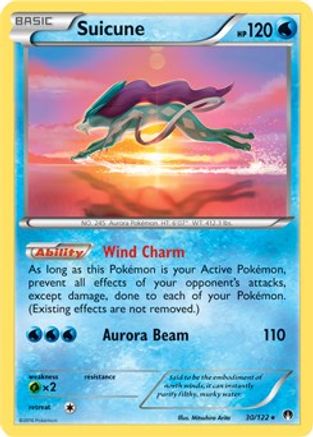 Suicune 030/122  - Holofoil Blister Exclusives - Promo