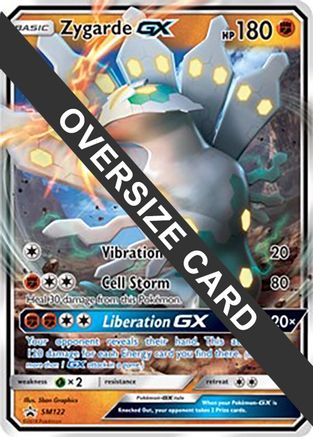 Zygarde GX SM122  - Holofoil Jumbo Cards - Promo