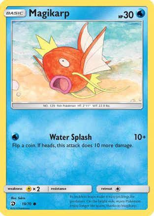 Magikarp 019  Dragon Majesty - Common