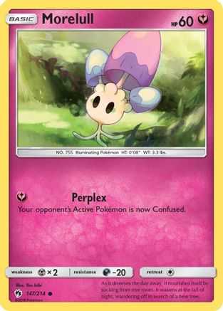 Morelull 147  SM  Lost Thunder - Common