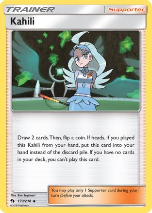 Kahili 179  SM  Lost Thunder - Uncommon