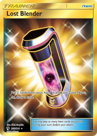 Lost Blender (Secret)  - Holofoil SM  Lost Thunder - Secret Rare