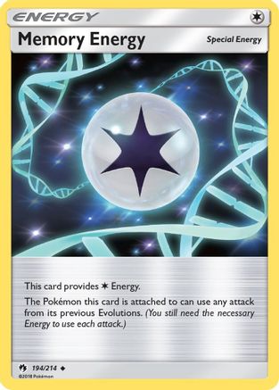 Memory Energy 194  SM  Lost Thunder - Uncommon