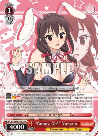"Bunny Girl" Yunyun (KS/W55-E042 RR) - KonoSuba 2