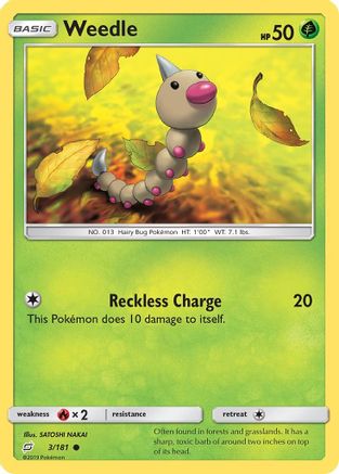 Weedle (3)/181  SM  Team Up - Common