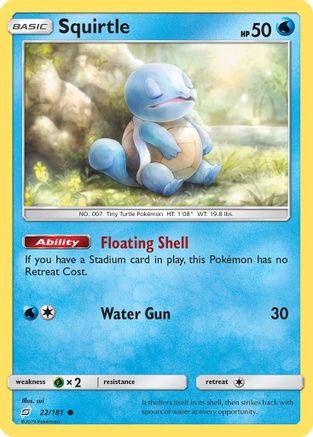 Squirtle (22) 022  SM  Team Up - Common