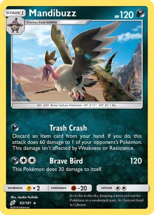 Mandibuzz  SM  Team Up - Rare