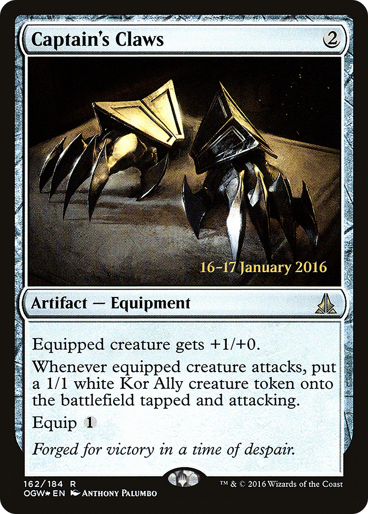 Captain's Claws [Oath of the Gatewatch Prerelease Promos]