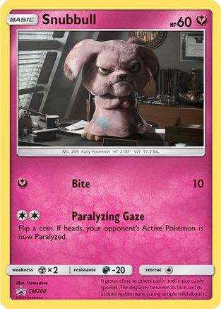 Snubbull SM200  - Holofoil SM Promos - Promo