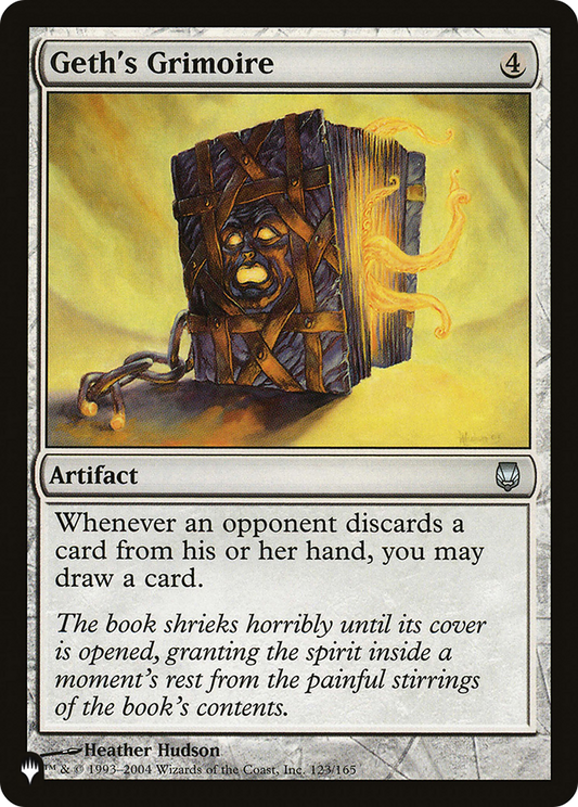 Geth's Grimoire (PLST-DST-123) - The List Foil