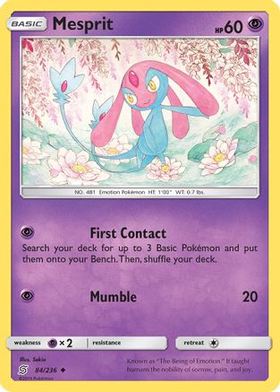 Mesprit 084  SM  Unified Minds - Uncommon