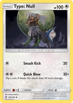 Type: Null 183  SM  Unified Minds - Uncommon